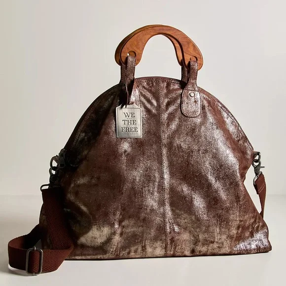 We The Free Pyrite Willow Tote (FREE PEOPLE) NEW WITH TAGS! SOLD OUT - Picture 4 of 9